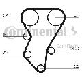 Pasek rozrządu do Citroena, CT588, CONTITECH w ofercie sklepu e-autoparts.pl 