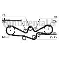 Pasek rozrządu do Subaru, CT792, CONTITECH w ofercie sklepu e-autoparts.pl 