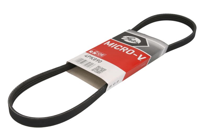Pasek klinowy wielorowkowy, Micro-V® do BMW, 4PK890, GATES w ofercie sklepu e-autoparts.pl 