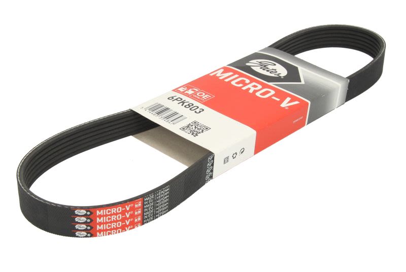 Pasek klinowy wielorowkowy, Micro-V® do Forda, 6PK803, GATES w ofercie sklepu e-autoparts.pl 