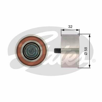 rolka prowadząca paska rozrządu, PowerGrip® T42141 GATES