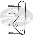 Pasek rozrządu, PowerGrip® do Mazdy, 5149XS, GATES w ofercie sklepu e-autoparts.pl 