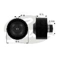 Rolka prowadząca pasek wieloklinowy, DriveAlign®T36034, GATES w ofercie sklepu e-autoparts.pl 