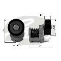 Rolka napinająca paska wieloklinowego, DriveAlign® do VW, T38439, GATES w ofercie sklepu e-autoparts.pl 