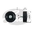 Rolka prowadząca pasek wieloklinowy, DriveAlign® do Kia, T39276, GATES w ofercie sklepu e-autoparts.pl 