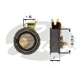 Rolka napinająca paska rozrządu, PowerGrip® do Audi, T43016, GATES w ofercie sklepu e-autoparts.pl 
