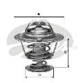 Termostat układu chłodzenia do Nissana, TH32576G1, GATES w ofercie sklepu e-autoparts.pl 