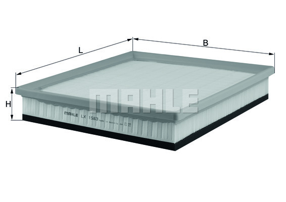 Filtr powietrza LX 1583 KNECHT