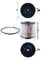 Filtr paliwa do Mercedesa, KX 67/2D, KNECHT w ofercie sklepu e-autoparts.pl 