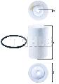 Filtr paliwa do Mercedesa, KX 68D, KNECHT w ofercie sklepu e-autoparts.pl 