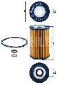 Filtr oleju do Ssangyonga, OX 1158D, KNECHT w ofercie sklepu e-autoparts.pl 