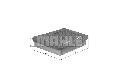 Filtr powietrza do Mazdy, LX 543, KNECHT w ofercie sklepu e-autoparts.pl 