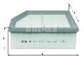 Filtr powietrza do VW, LX 934, KNECHT w ofercie sklepu e-autoparts.pl 