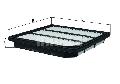 Filtr powietrza do Fiata, LX 3455, KNECHT w ofercie sklepu e-autoparts.pl 
