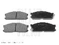 Klocki hamulcowe - komplet do Mazdy, ADM54267, BLUE PRINT w ofercie sklepu e-autoparts.pl 