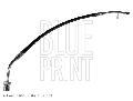Przewód hamulcowy elastyczny do Nissana, ADN153192, BLUE PRINT w ofercie sklepu e-autoparts.pl 