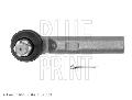 Końcówka drążka kierowniczego poprzecznego do Toyoty, ADT387156, BLUE PRINT w ofercie sklepu e-autoparts.pl 