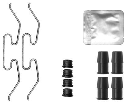 Zestaw montażowy klocków hamulcowych do Mercedesa, 82562100, TEXTAR w ofercie sklepu e-autoparts.pl 