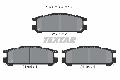 Klocki hamulcowe - komplet do Subaru, 2170301, TEXTAR w ofercie sklepu e-autoparts.pl 