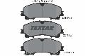 Klocki hamulcowe - komplet , 2211701, TEXTAR w ofercie sklepu e-autoparts.pl 