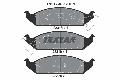 Klocki hamulcowe - komplet, Q+ do Chryslera, 2331801, TEXTAR w ofercie sklepu e-autoparts.pl 