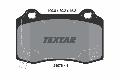 Klocki hamulcowe - komplet, Q+ do Chryslera, 2407601, TEXTAR w ofercie sklepu e-autoparts.pl 