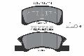 Klocki hamulcowe - komplet do Daihatsu, 2422901, TEXTAR w ofercie sklepu e-autoparts.pl 