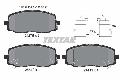 Klocki hamulcowe - komplet, Q+ do Hyundia, 2427501, TEXTAR w ofercie sklepu e-autoparts.pl 