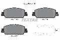 Klocki hamulcowe - komplet do Hondy, 2579201, TEXTAR w ofercie sklepu e-autoparts.pl 