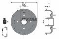 Bęben hamulcowy do Forda, 94018500, TEXTAR w ofercie sklepu e-autoparts.pl 