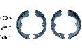 Szczęki hamulcowe, hamulec postojowy do Nissana, 91073200, TEXTAR w ofercie sklepu e-autoparts.pl 