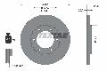 Tarcza hamulcowa do Nissana, 92035600, TEXTAR w ofercie sklepu e-autoparts.pl 