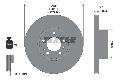 Tarcza hamulcowa do BMW, 92058300, TEXTAR w ofercie sklepu e-autoparts.pl 