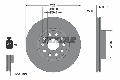 Tarcza hamulcowa do Lanci, 92093800, TEXTAR w ofercie sklepu e-autoparts.pl 