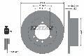 Tarcza hamulcowa do Nissana, 92129900, TEXTAR w ofercie sklepu e-autoparts.pl 