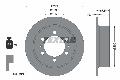 Tarcza hamulcowa do Ssangyonga, 92138500, TEXTAR w ofercie sklepu e-autoparts.pl 