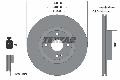 Tarcza hamulcowa, PRO do Mazdy, 92301503, TEXTAR w ofercie sklepu e-autoparts.pl 