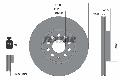 Tarcza hamulcowa, PRO do Mg, 92333103, TEXTAR w ofercie sklepu e-autoparts.pl 