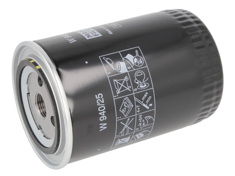Filtr oleju do Audi, W 940/25, MANN-FILTER MANN+HUMMEL GMBH w ofercie sklepu e-autoparts.pl 
