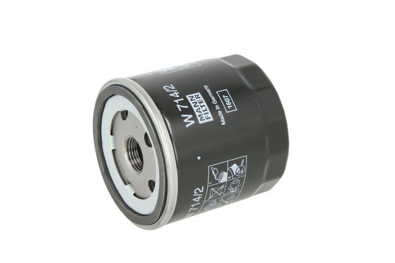 Filtr oleju do Alfy, W 714/2, MANN-FILTER MANN+HUMMEL GMBH w ofercie sklepu e-autoparts.pl 