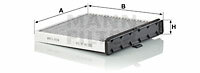 Filtr kabinowy przeciwpyłkowy CUK 20 018 MANN-FILTER MANN+HUMMEL GMBH