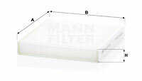 Filtr kabinowy przeciwpyłkowy CU 22 023 MANN-FILTER MANN+HUMMEL GMBH