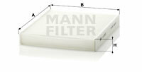 Filtr kabinowy przeciwpyłkowy CU 2533-2 MANN-FILTER MANN+HUMMEL GMBH
