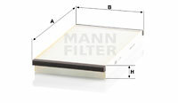 Filtr kabinowy przeciwpyłkowy CU 3020 MANN-FILTER MANN+HUMMEL GMBH