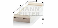 Filtr kabinowy przeciwpyłkowy CU 4795 MANN-FILTER MANN+HUMMEL GMBH