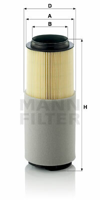 Filtr powietrza C 12 003 MANN-FILTER MANN+HUMMEL GMBH