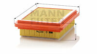 Filtr powietrza C 2074 MANN-FILTER MANN+HUMMEL GMBH