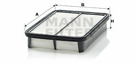 Filtr powietrza C 2731/1 MANN-FILTER MANN+HUMMEL GMBH