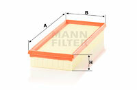 Filtr powietrza C 36 007 KIT MANN-FILTER MANN+HUMMEL GMBH