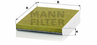Filtr kabinowy przeciwpyłkowy, FreciousPlus FP 2862 MANN-FILTER MANN+HUMMEL GMBH